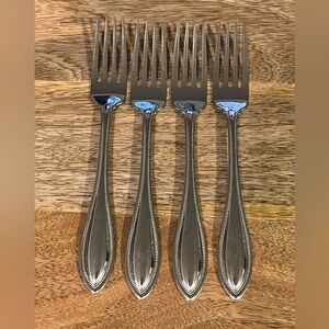 Oneida Dinner Forks (4) Arbor-American Harmony Stainless